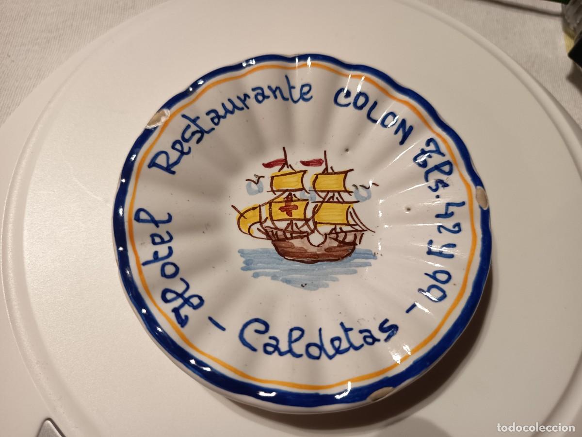 Vintage: CENICERO DEL HOTEL COLON DE CALDETAS- BARCELONA