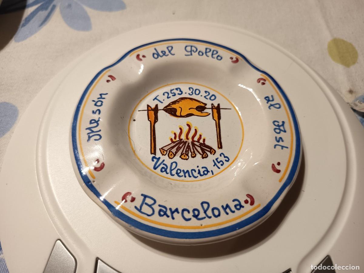 Vintage: CENICERO MESON DEL POLLO DE BARCELONA