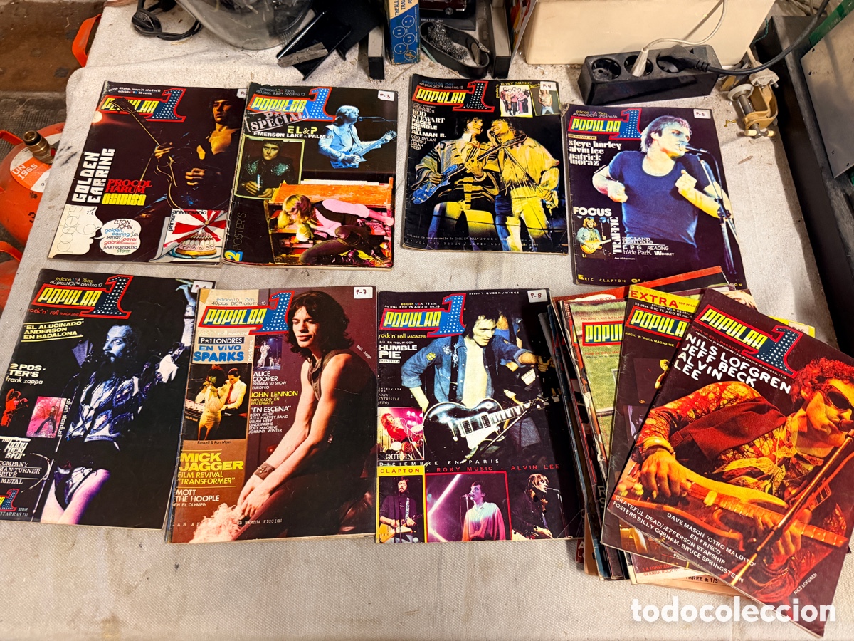 Vintage: Popular 1 Lote Revistas Antiguas