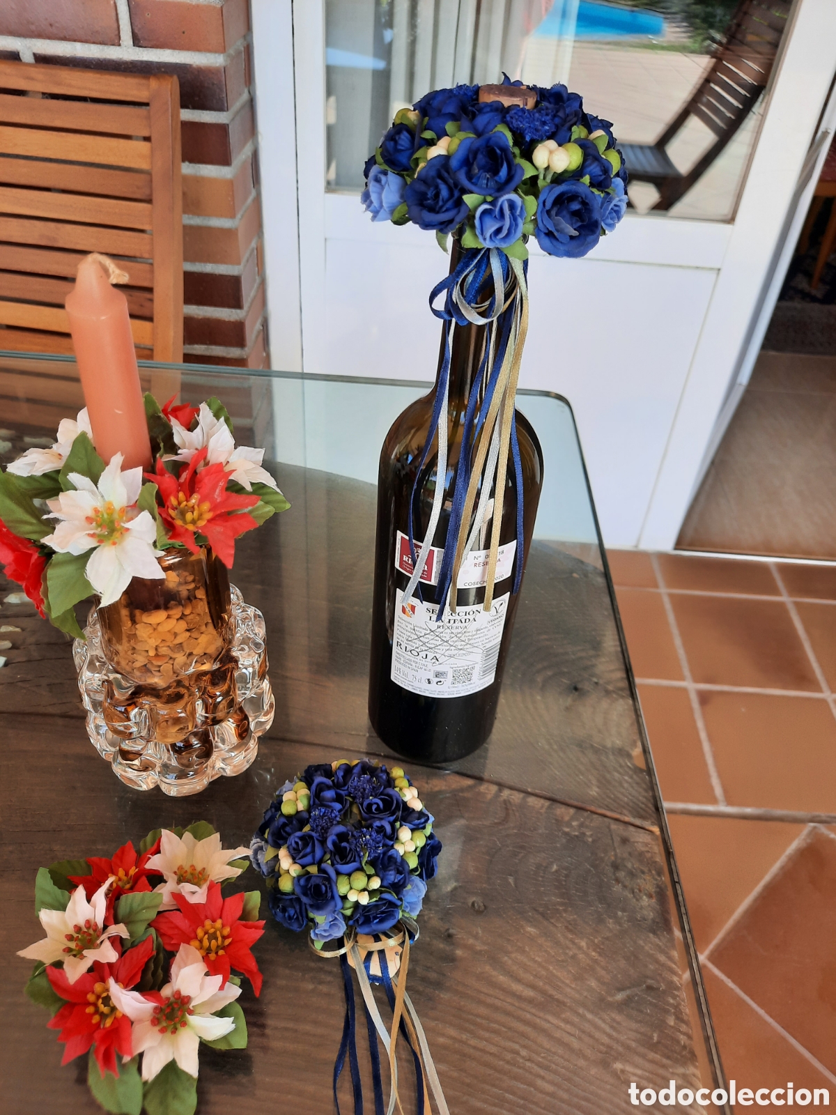 Vintage: Adorno floral para celebraciones