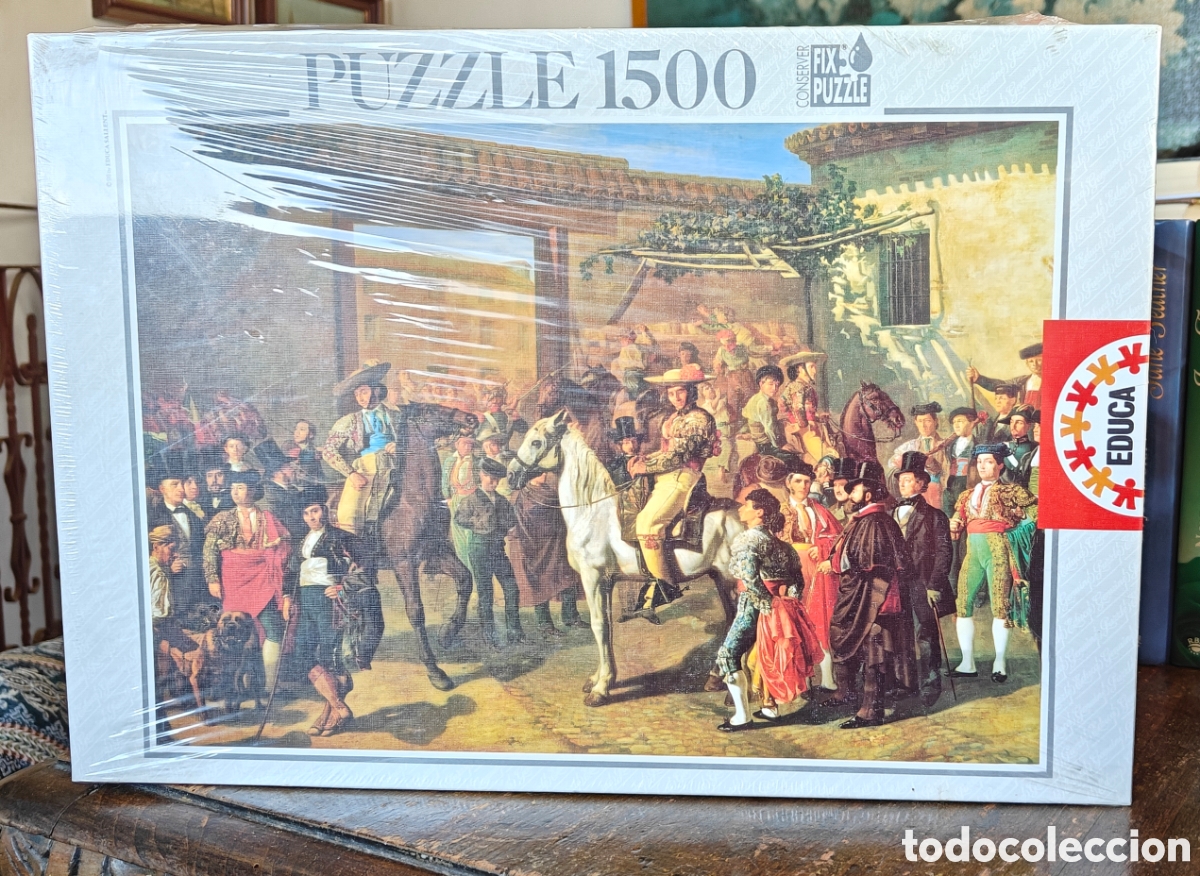 Vintage: Puzzle Educa Nuevo - Patio de caballos, M. Castellano - Referencia: 10091