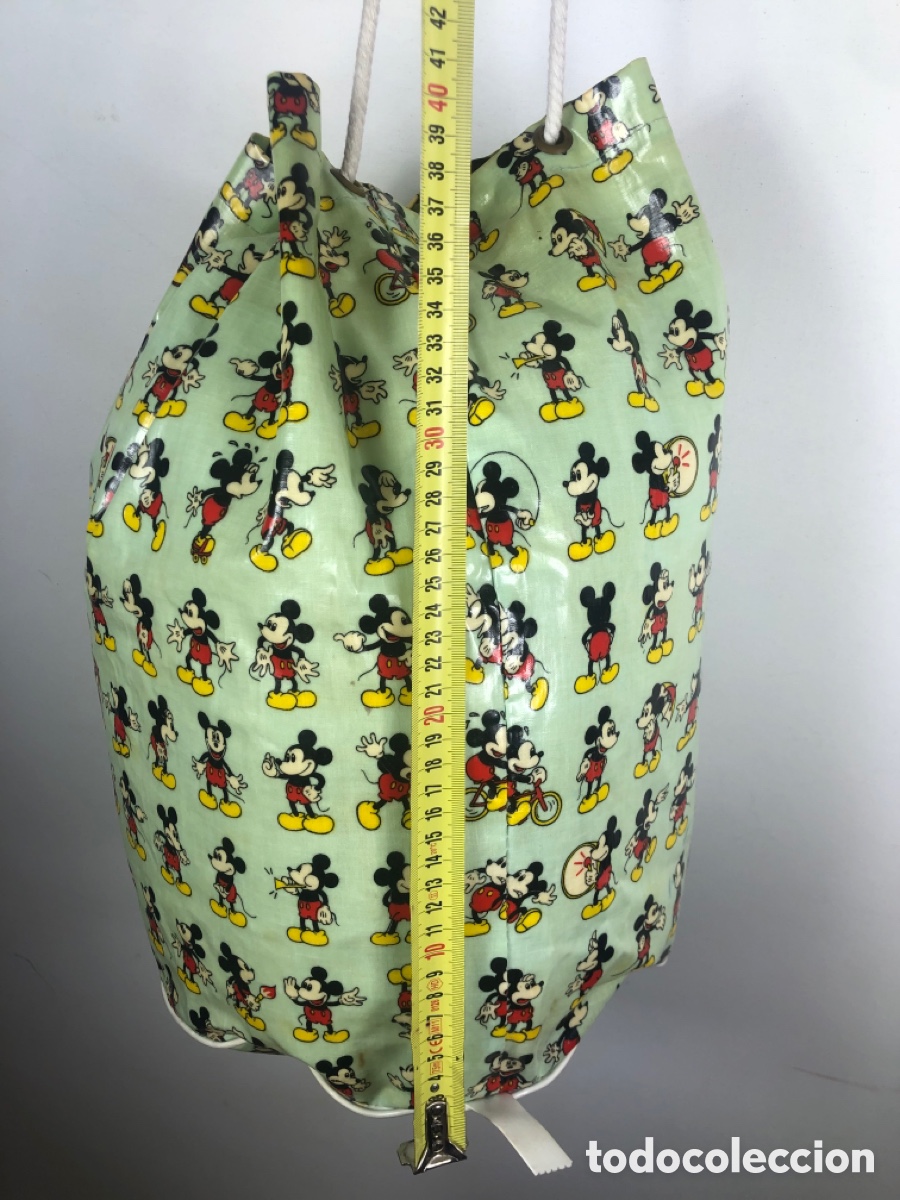 Vintage: Bolsa pl&aacute;stico vintage Mickey - Foto 5