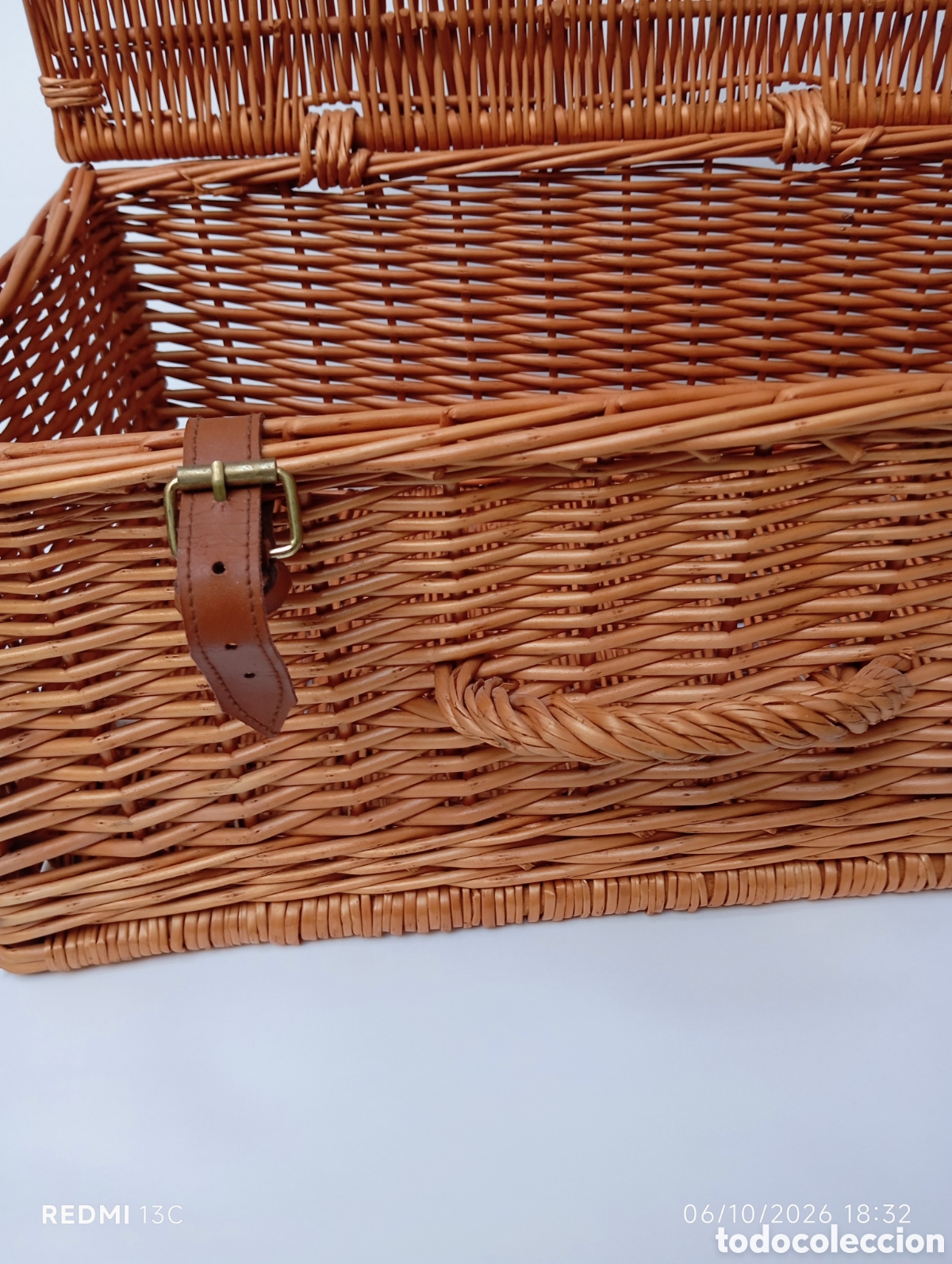 Vintage: cesta mimbre F&M,............................. - Foto 3