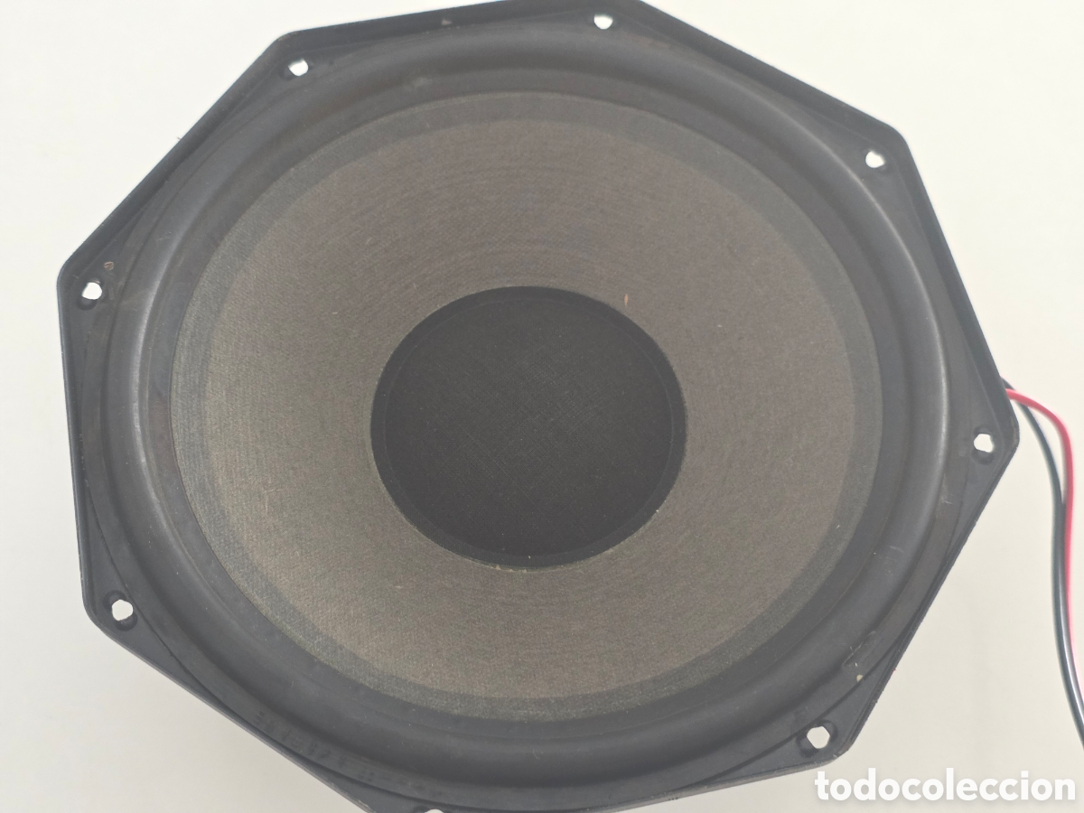 Vintage: altavoz woofer philips ad 8066/w8 8 ohm 19,5 cm 8 pulgadas vintage