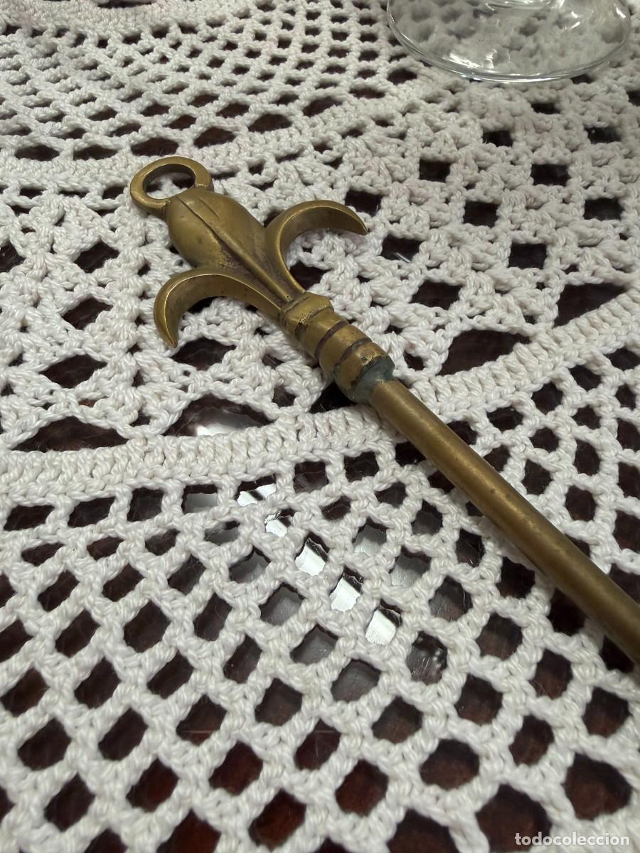 Vintage: Antiguo calzador bronce - Foto 2