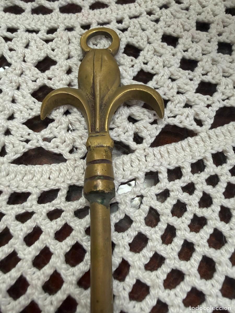 Vintage: Antiguo calzador bronce - Foto 6
