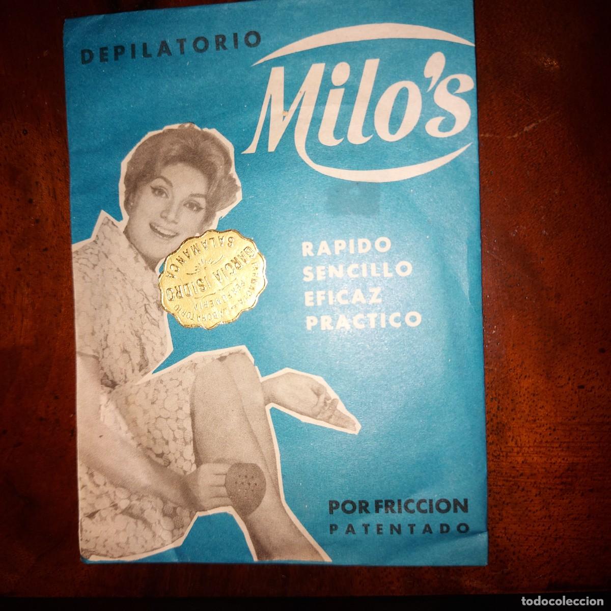 Vintage: DEPILATORIO MILO`S, MILOS , A&Ntilde;OS 40 - A ESTRENAR