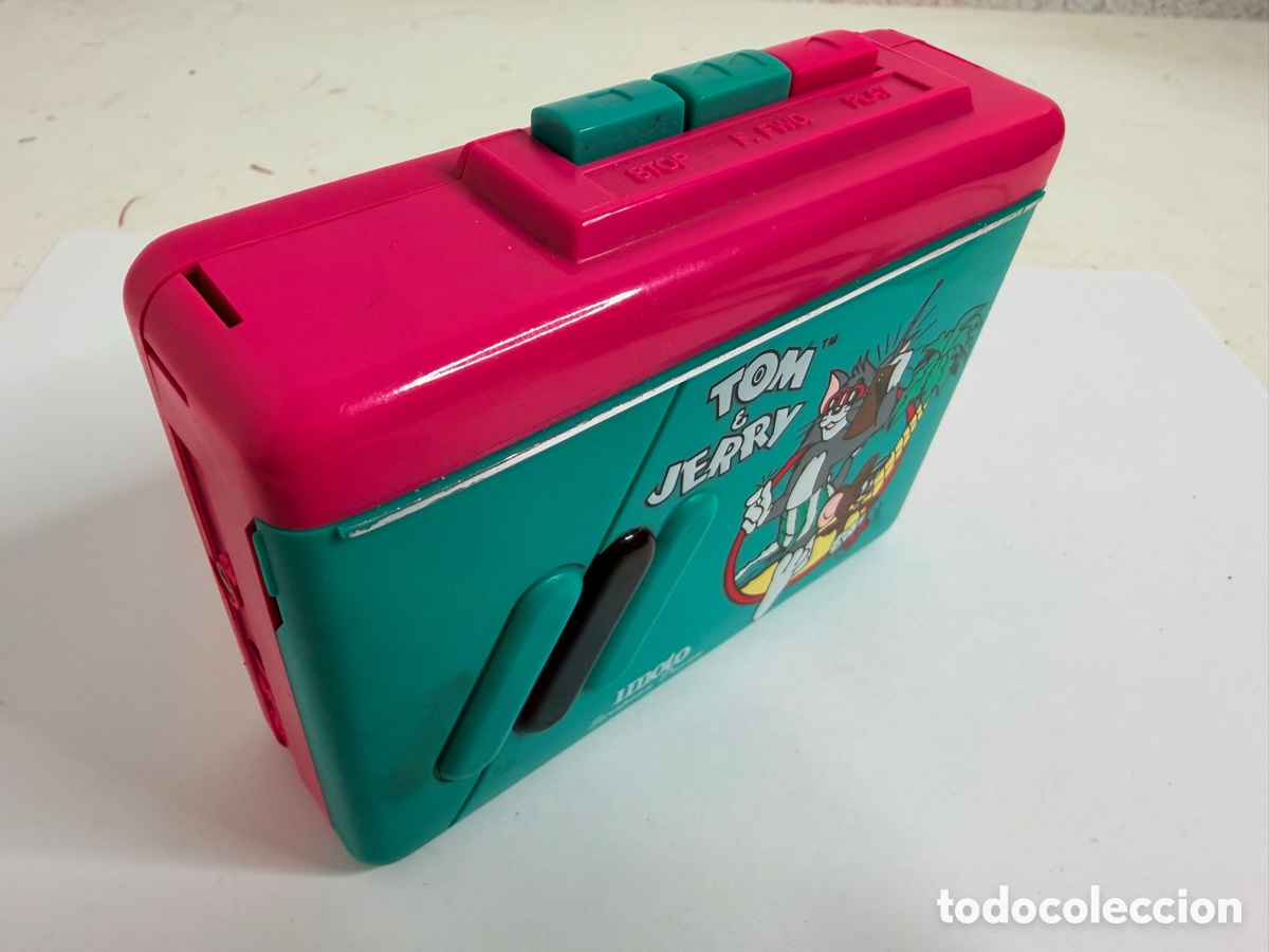 Vintage: Tom & Jerry Vintage Walkman 1980s Funciona - Foto 9