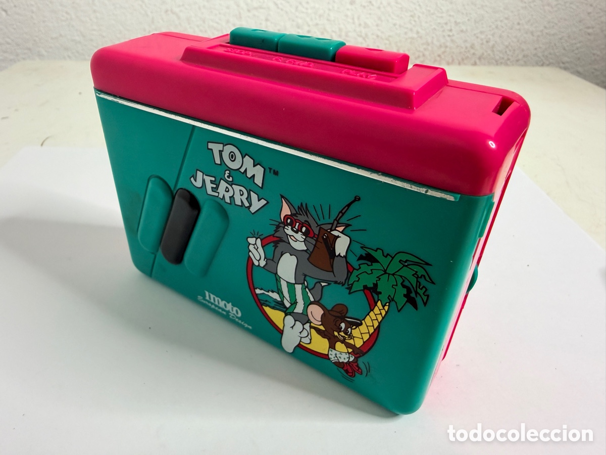 Vintage: Tom & Jerry Vintage Walkman 1980s Funciona - Foto 11
