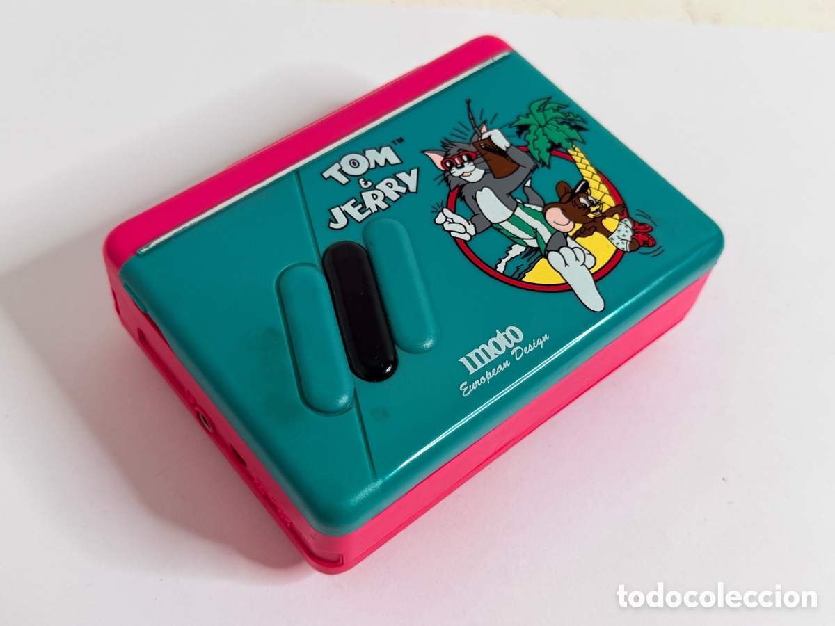 Vintage: Tom & Jerry Vintage Walkman 1980s Funciona - Foto 13