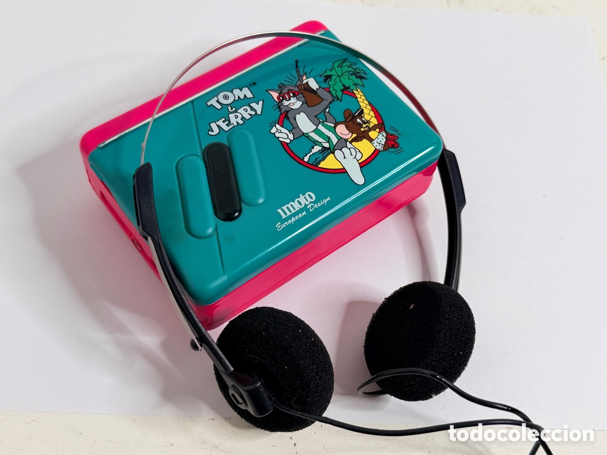Vintage: Tom & Jerry Vintage Walkman 1980s Funciona