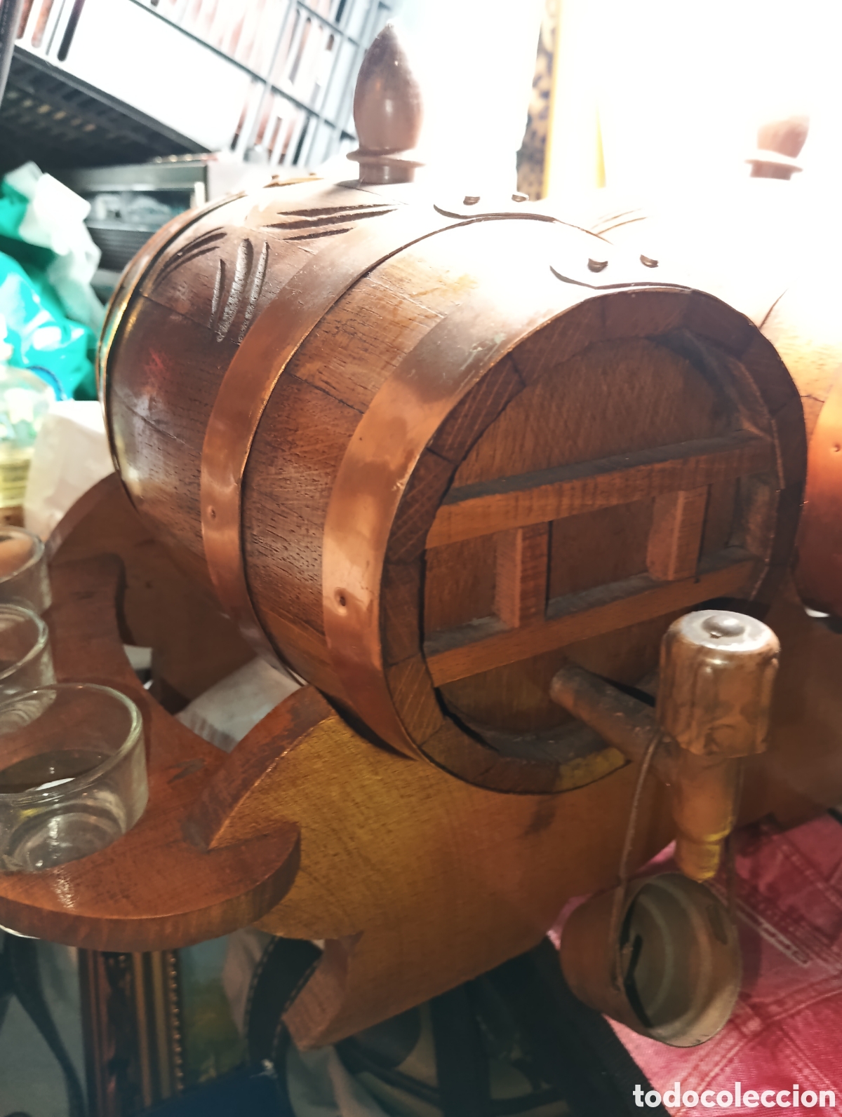 Vintage: Barriles de madera decorativos vintage - Foto 14