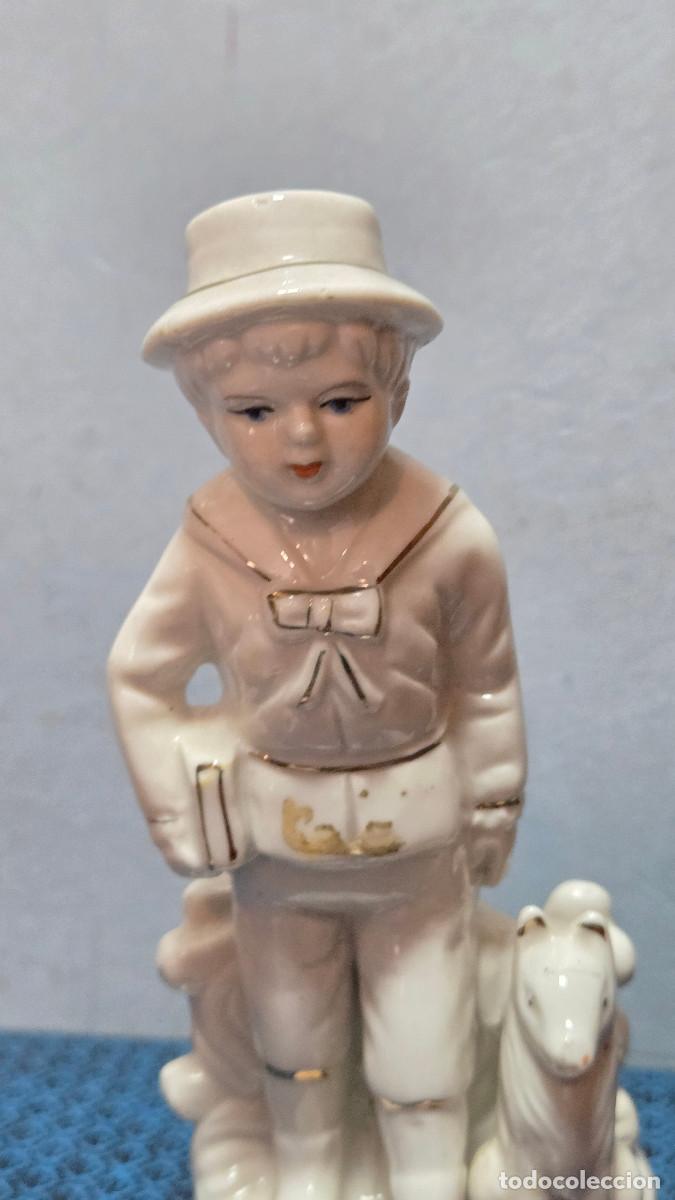 Vintage: figura de porcelaba biscuis - Foto 2