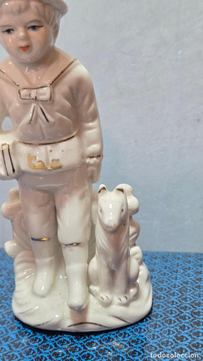 Vintage: figura de porcelaba biscuis - Foto 3