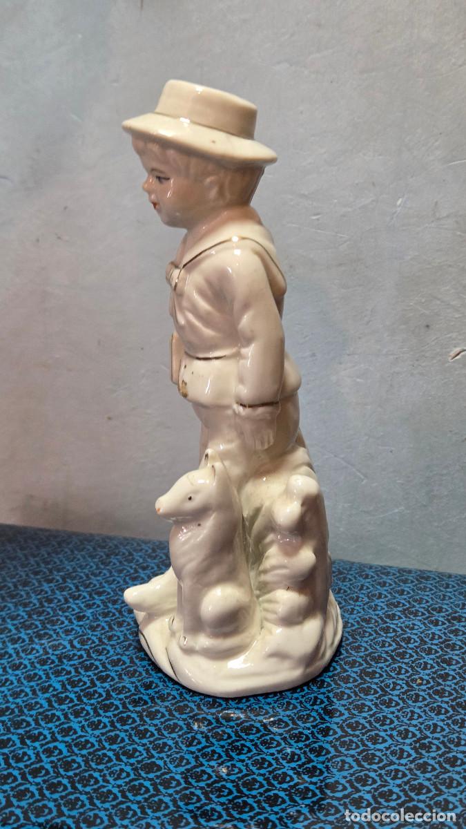 Vintage: figura de porcelaba biscuis - Foto 4