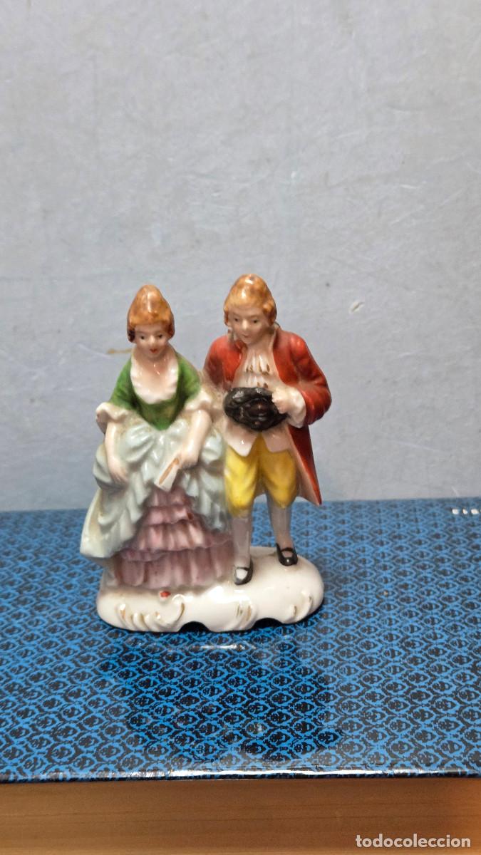 Vintage: figuras de porcelana biscuit