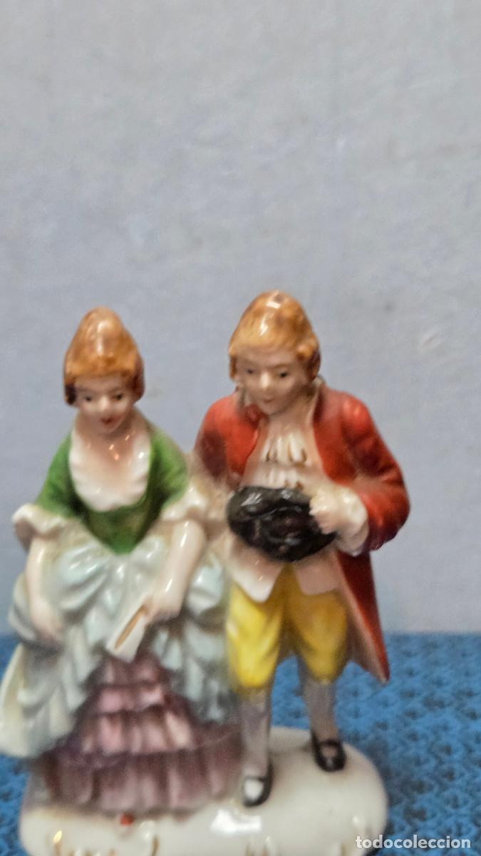 Vintage: figuras de porcelana biscuit - Foto 2