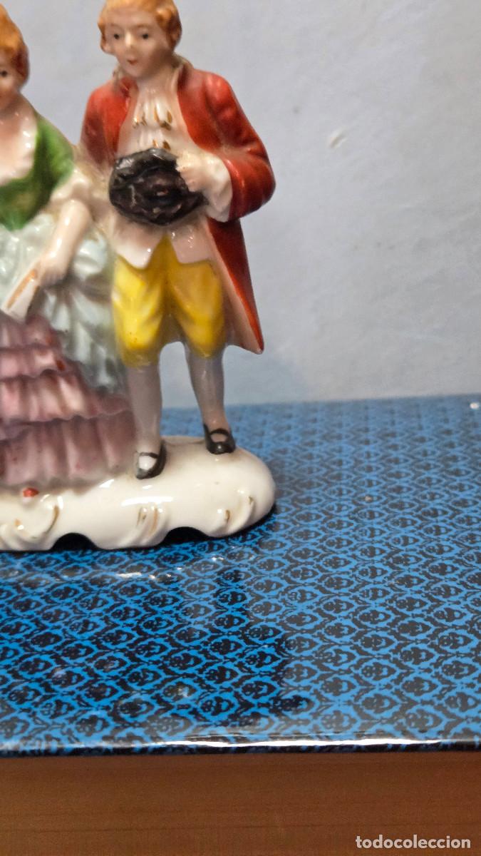 Vintage: figuras de porcelana biscuit - Foto 4