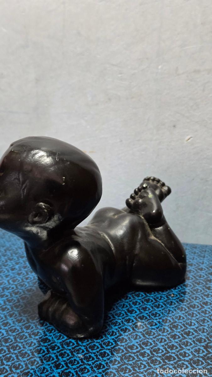 Vintage: figura de bebe negro - Foto 3