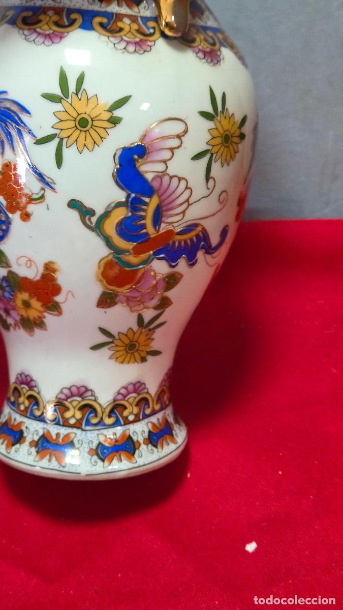 Vintage: jarron de porcelana oriental - Foto 5