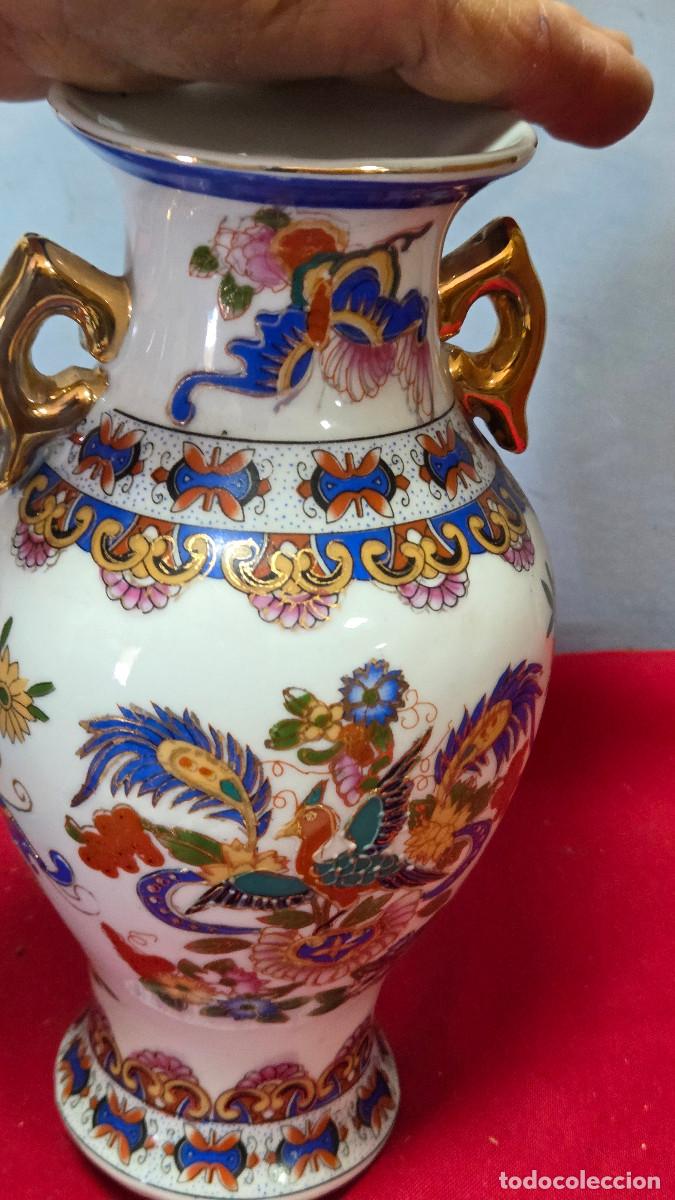 Vintage: jarron de porcelana oriental - Foto 7