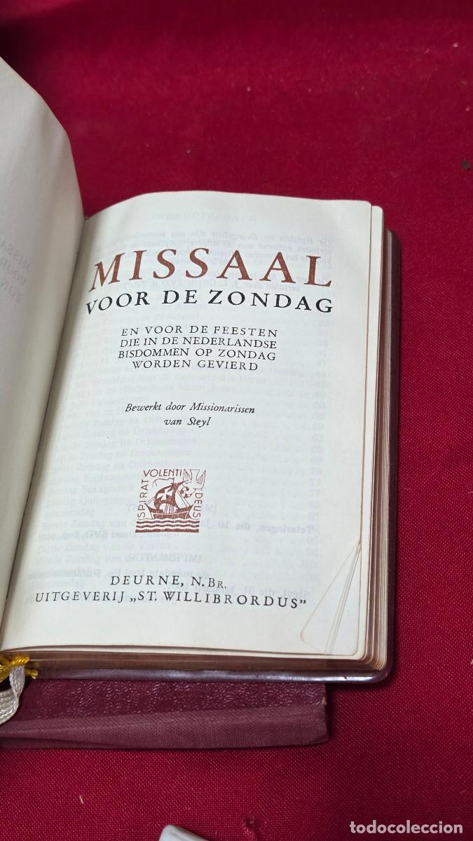 Vintage: libro misal religiosos antiguo - Foto 6