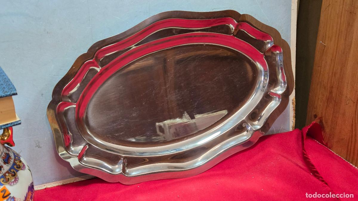 Vintage: bandeja de acero inoxidable - Foto 2