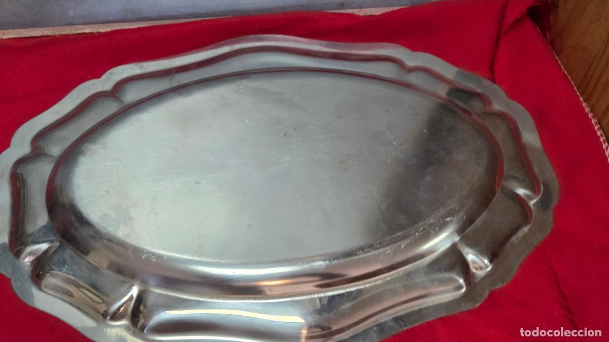 Vintage: bandeja de acero inoxidable - Foto 3