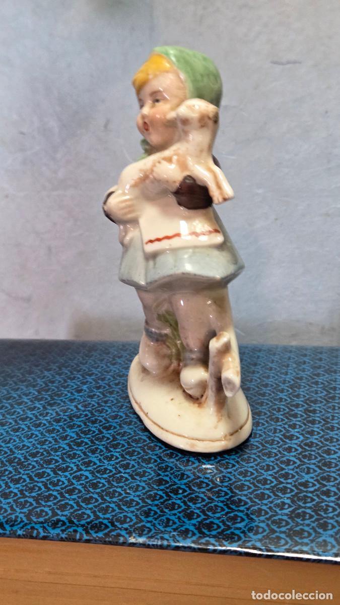 Vintage: figuras de ni&ntilde;os de porcelana biscuit - Foto 4