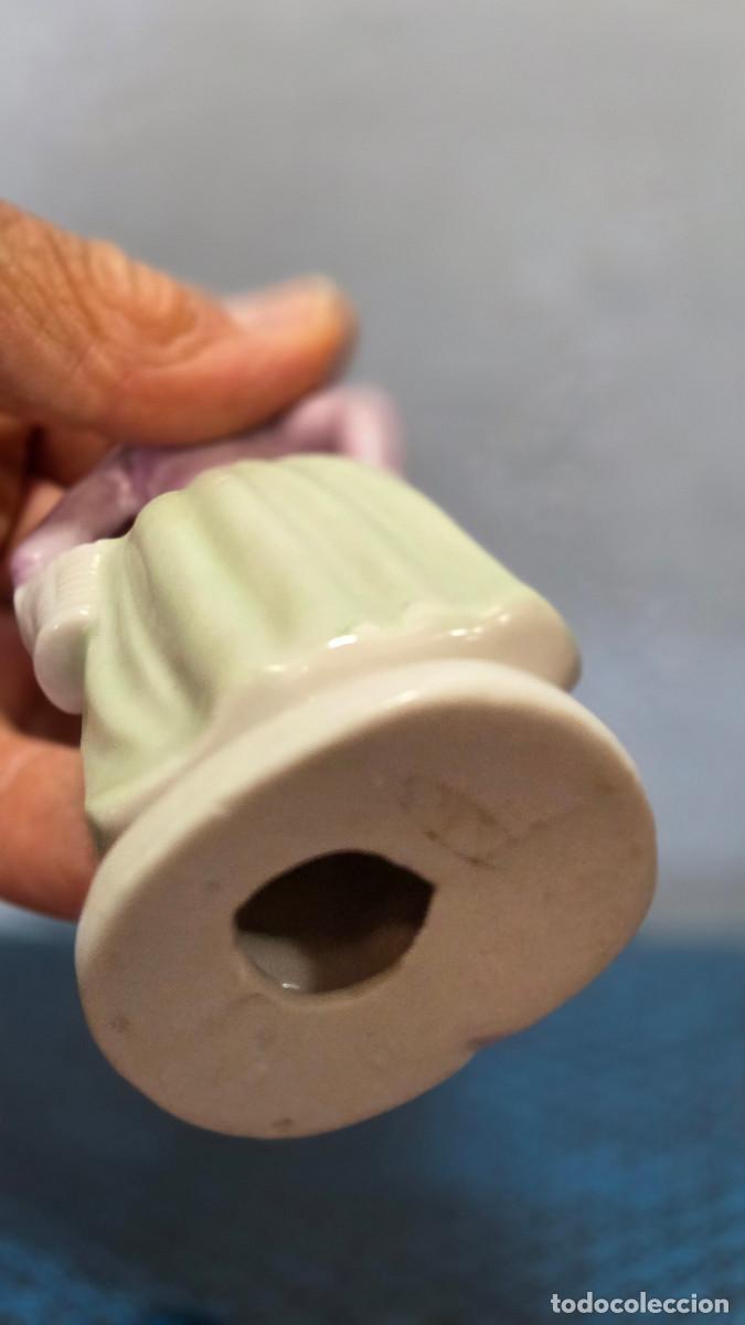 Vintage: figuras de mujer de porcelana biscuit - Foto 7