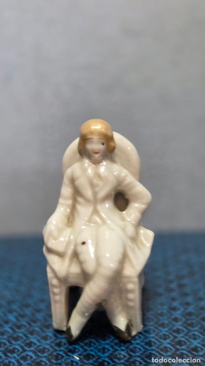 Vintage: figuras de porcelana biscuit - Foto 2