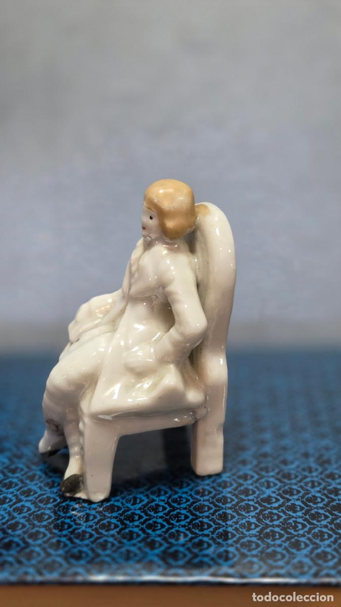 Vintage: figuras de porcelana biscuit - Foto 3