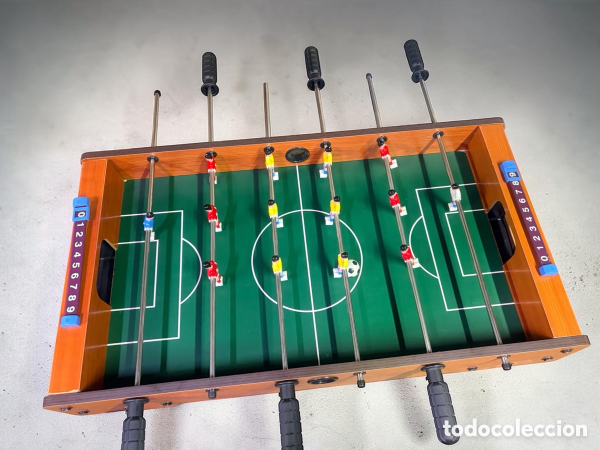 Vintage: Futbol&iacute;n de mesa en madera - Foto 4