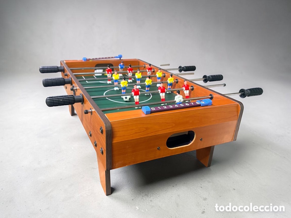 Vintage: Futbol&iacute;n de mesa en madera - Foto 5
