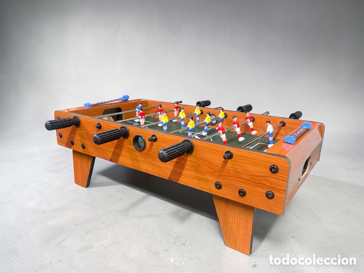 Vintage: Futbol&iacute;n de mesa en madera