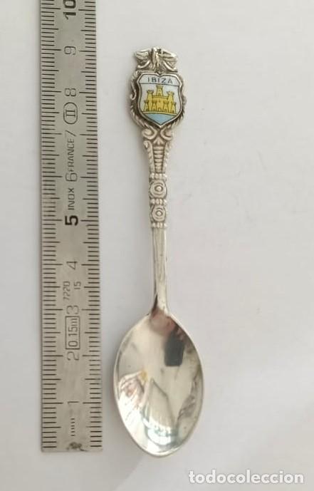 Vintage: Cucharilla de Ibiza plata de ley 915 - Foto 1