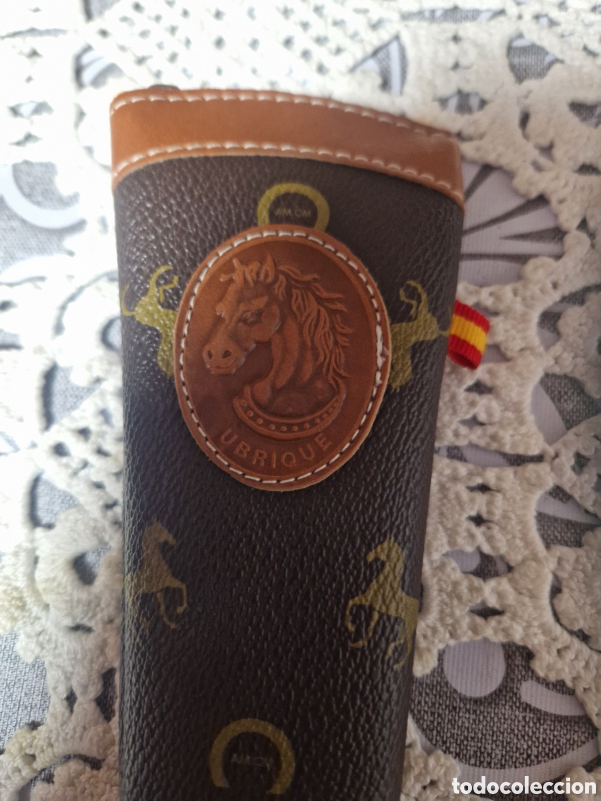 Vintage: Funda abanico ubrique