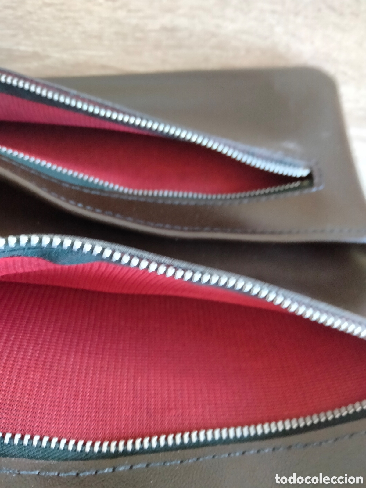 Vintage: POTADOCUMENTOS MARRON - Foto 3
