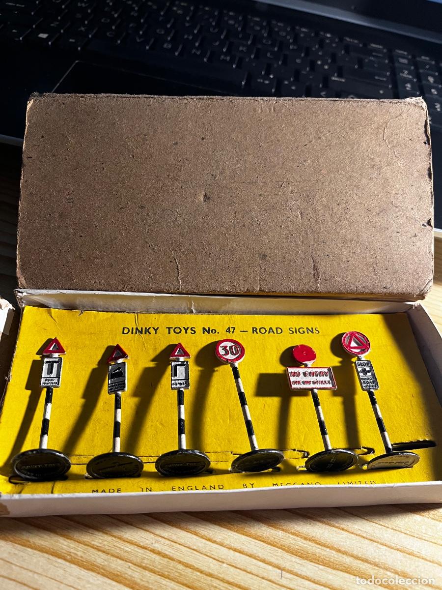 Vintage: Set dink toys no. 47 road signs