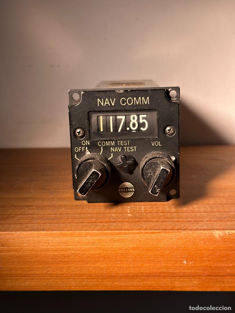 Vintage: Collins 313N-4C &ndash; Control NAV/COMM Aeron&aacute;utico, P/N 522-3615-001