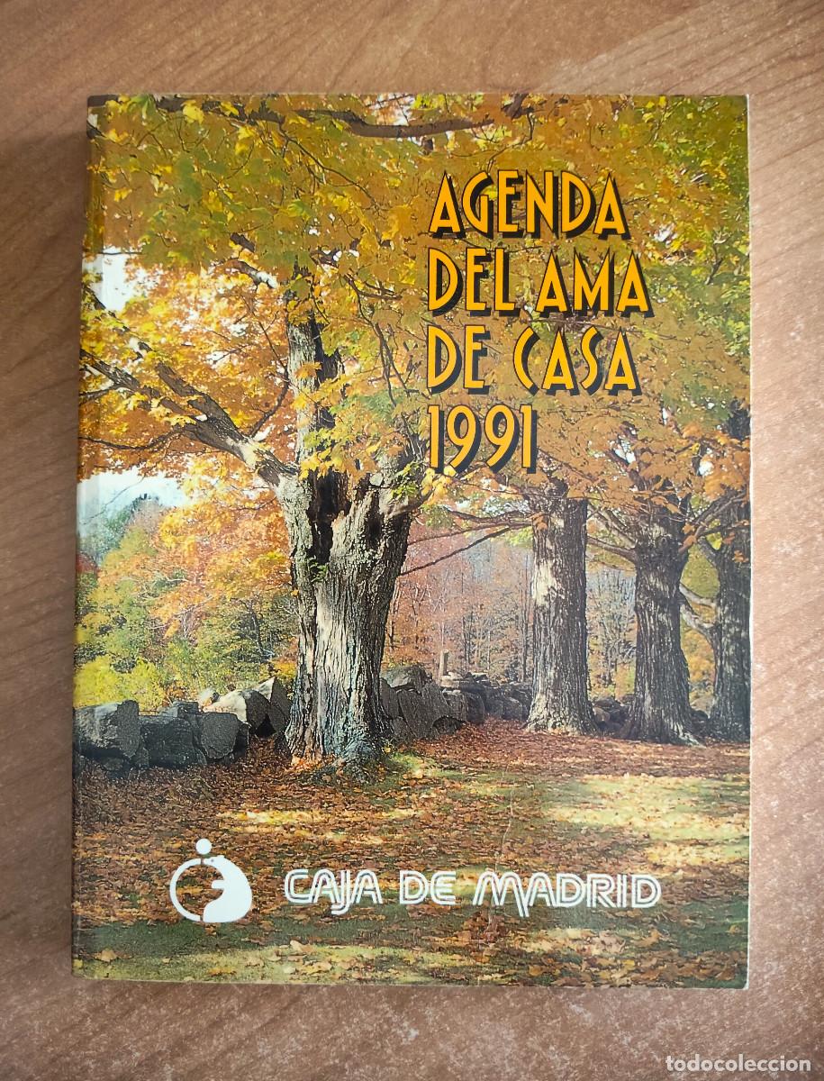 Vintage: Agenda del Ama de Casa 1991 - Caja de Madrid