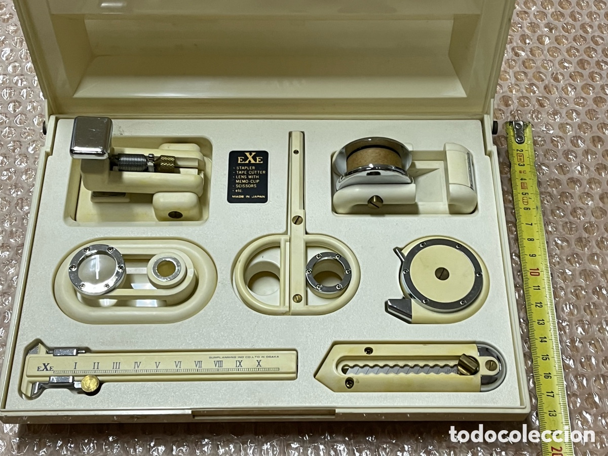 Vintage: ESTUCHE JAPON&Eacute;S VINTAGE EXE COLLECTION &ndash; COMPLETO Y FUNCIONAL