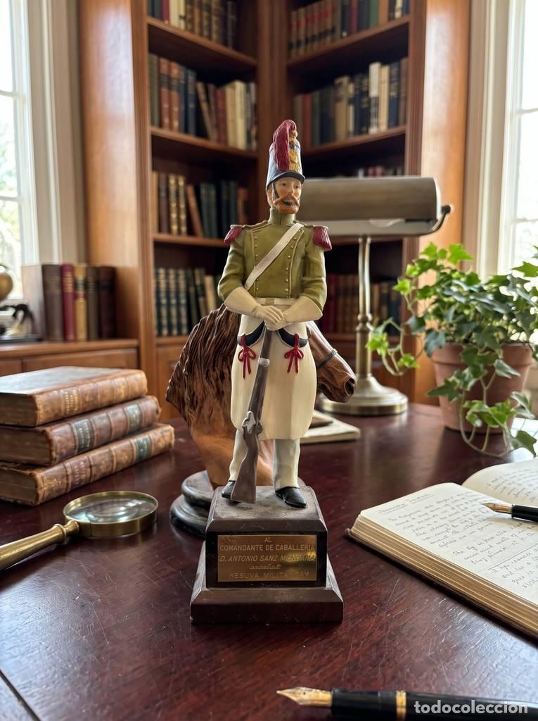 Vintage: FIGURA DECORTIVA MILITAR