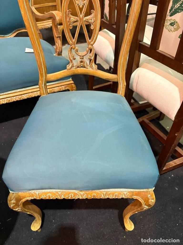 Vintage: SILLA CL&Aacute;SICA DE MADERA - Foto 3