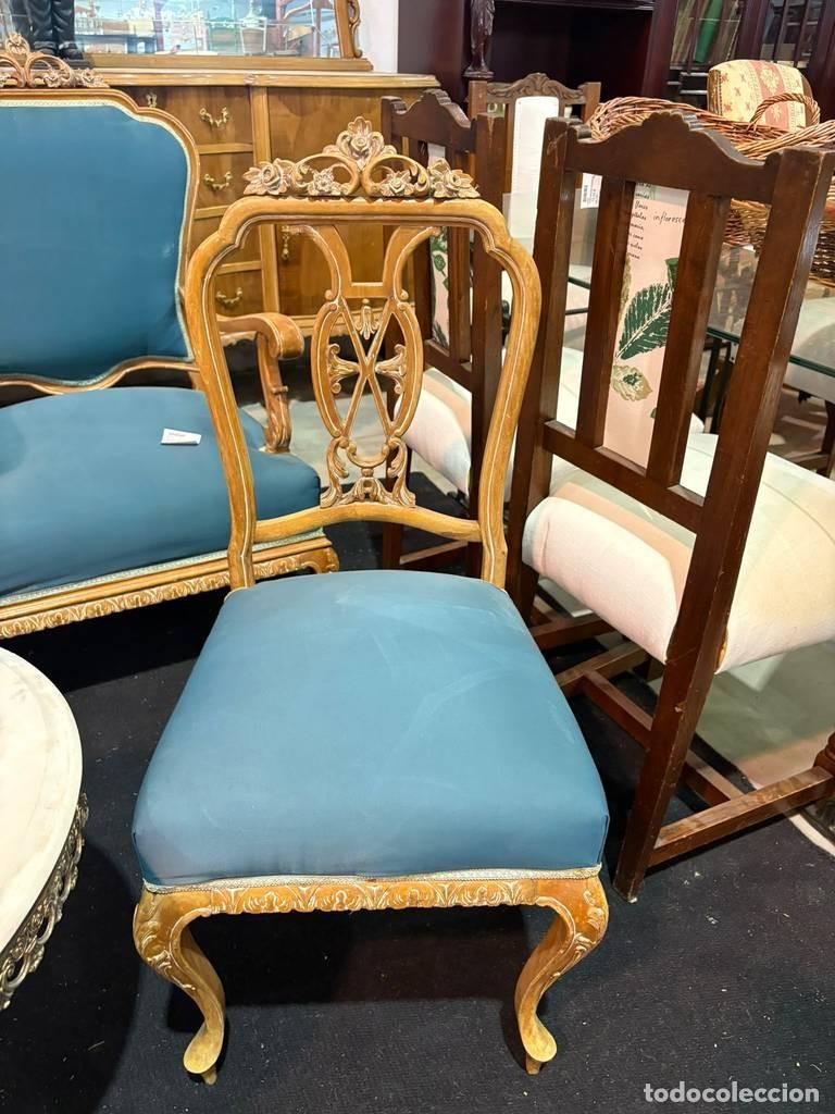 Vintage: SILLA CL&Aacute;SICA DE MADERA - Foto 4