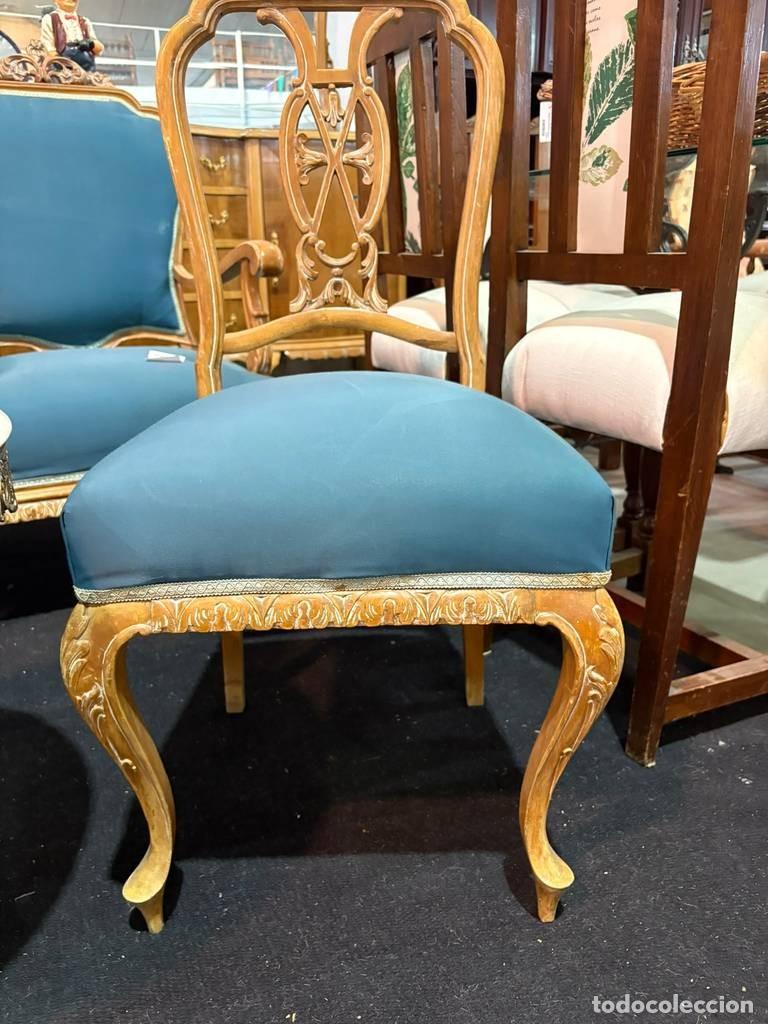 Vintage: SILLA CL&Aacute;SICA DE MADERA - Foto 5