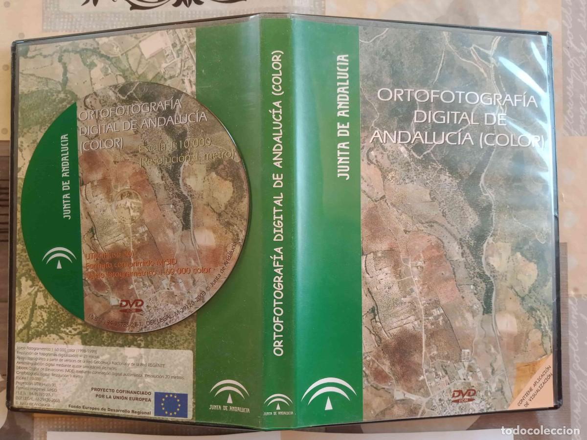 Vintage: Ortofotograf&iacute;a digital de Andaluc&iacute;a en formato DVD, publicada por la Junta de Andaluc&iacute;a en 2003