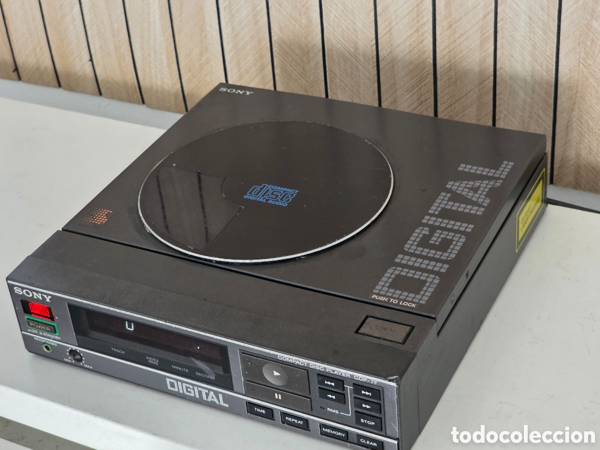 Vintage: sony cdp-7f reproductor cd vintage para reparar