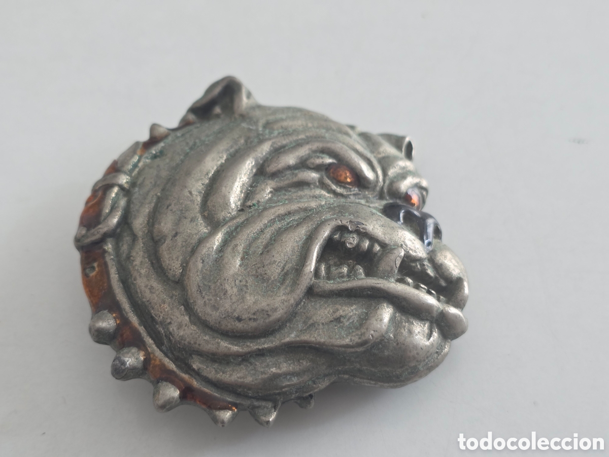 Vintage: hebilla vintage bulldog dragon design d104 a&ntilde;os 90