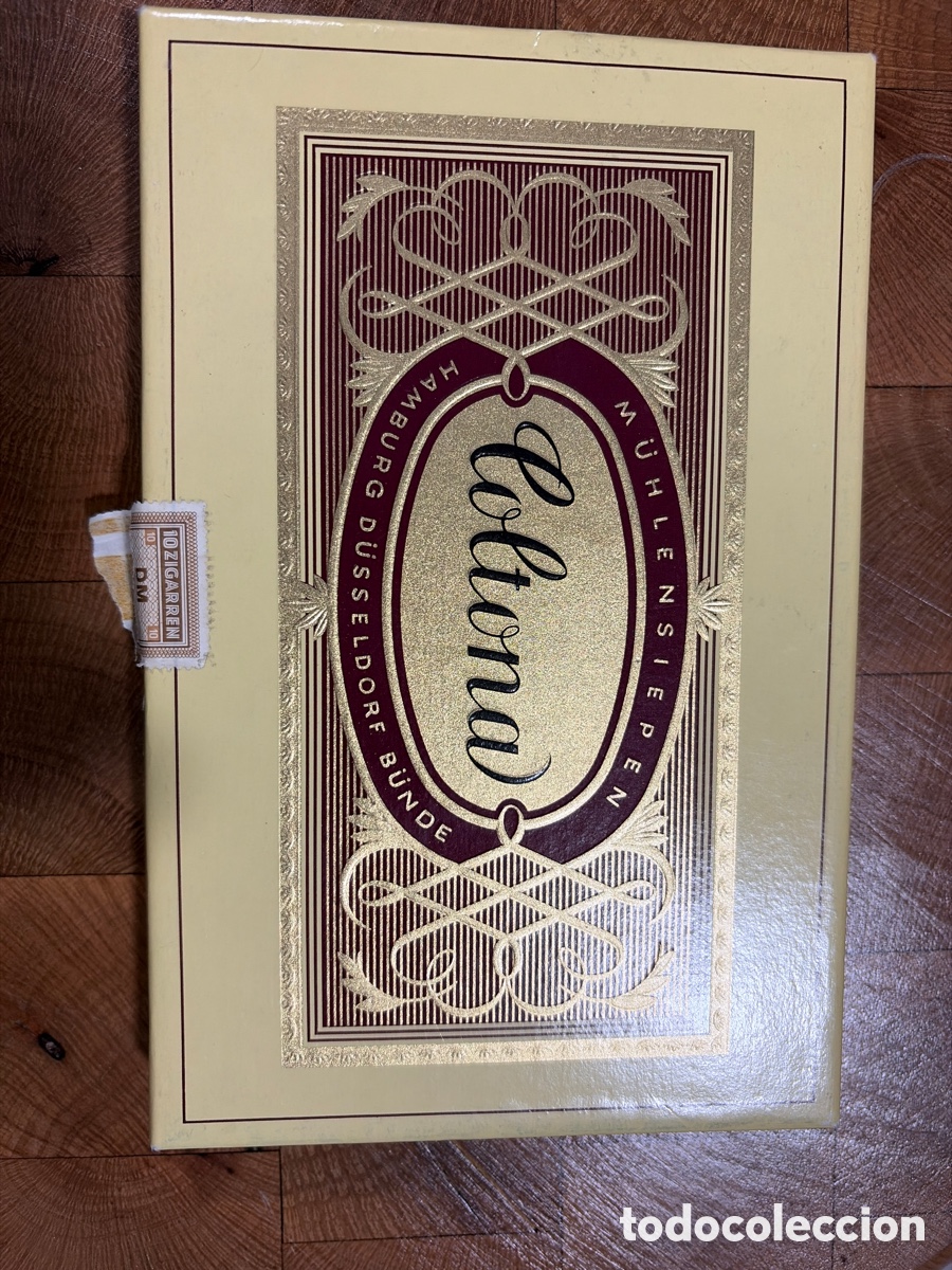 Vintage: Tabaco Alem&aacute;n puro Coltona M&uuml;hlensiepen 10 zigarren